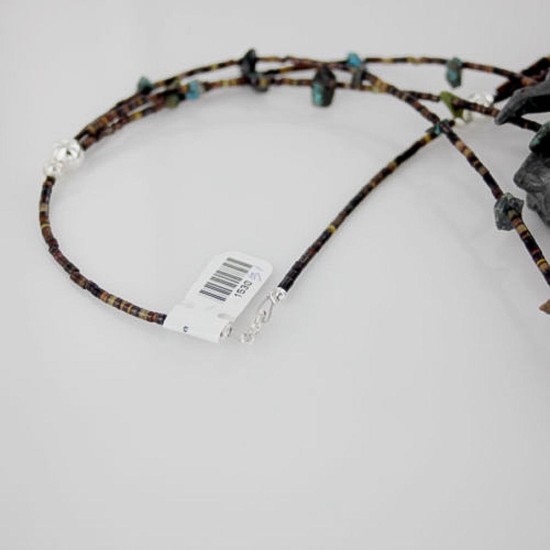 Carved Fetish 3 Strand Navajo .925 Sterling Silver Turquoise Native American Necklace 1530-31 Carved Fetish 3 Strand Navajo .925 Sterling Silver Turquoise Native American Necklace 1530-31