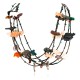 Carved Fetish $500 Large Certified Authentic 5 Strand Navajo .925 Sterling Silver Turquoise Multicolor Stones Native American Necklace 15992-3 Carved Fetish $500 Large Certified Authentic 5 Strand Navajo .925 Sterling Silver Turquoise Multicolor Stones Native American Necklace 15992-3