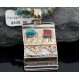 Certified Authentic 12kt Gold Filled and .925 Sterling Silver Handmade Mountain Coral and Turquoise Native American Necklace 370922097988