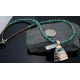 Certified Authentic 12kt Gold Filled and .925 Sterling Silver Handmade Mountain Turquoise Native American Necklace 370919709357