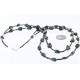 Certified Authentic 2 Strand Navajo .925 Sterling Silver and Turquoise Native American Necklace 15838-1 Certified Authentic 2 Strand Navajo .925 Sterling Silver and Turquoise Native American Necklace 15838-1