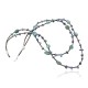 Certified Authentic 2 Strand Navajo .925 Sterling Silver Stormy Mtn Turquoise Lapis 5853 Native American Necklace 370907252108 Certified Authentic 2 Strand Navajo .925 Sterling Silver Stormy Mtn Turquoise Lapis 5853 Native American Necklace 370907252108