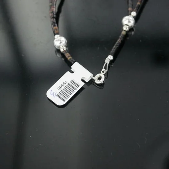 Certified Authentic 2 Strand Navajo .925 Sterling Silver Stormy Mtn Turquoise Lapis 5853 Native American Necklace 370907252108