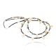 Certified Authentic 2 Strand Navajo .925 Sterling Silver Turquoise and Agate Native American Necklace 15835-11 Certified Authentic 2 Strand Navajo .925 Sterling Silver Turquoise and Agate Native American Necklace 15835-11