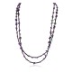 Certified Authentic 2 Strand Navajo .925 Sterling Silver Turquoise and AMETHYST Native American Necklace 16011 Certified Authentic 2 Strand Navajo .925 Sterling Silver Turquoise and AMETHYST Native American Necklace 16011