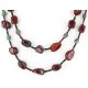 Certified Authentic 2 Strand Navajo .925 Sterling Silver Turquoise and Jasper Native American Necklace 15554-1 Certified Authentic 2 Strand Navajo .925 Sterling Silver Turquoise and Jasper Native American Necklace 15554-1