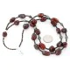 Certified Authentic 2 Strand Navajo .925 Sterling Silver Turquoise and Jasper Native American Necklace 15554-1 Certified Authentic 2 Strand Navajo .925 Sterling Silver Turquoise and Jasper Native American Necklace 15554-1