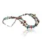 Certified Authentic 2 Strand Navajo .925 Sterling Silver Turquoise and Jasper Native American Necklace 370984153994