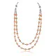 Certified Authentic 2 Strand Navajo .925 Sterling Silver Turquoise Carnelian 544 Native American Necklace 390842233020 Certified Authentic 2 Strand Navajo .925 Sterling Silver Turquoise Carnelian 544 Native American Necklace 390842233020