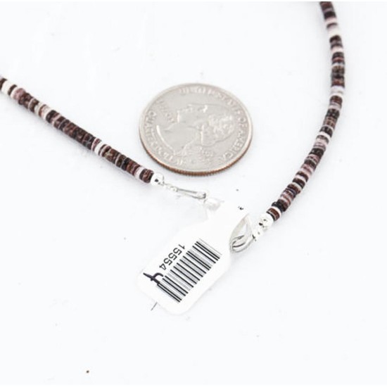Certified Authentic 2 Strand Navajo .925 Sterling Silver Turquoise Carnelian 544 Native American Necklace 390842233020 Certified Authentic 2 Strand Navajo .925 Sterling Silver Turquoise Carnelian 544 Native American Necklace 390842233020