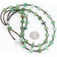 Certified Authentic 2 Strand Navajo .925 Sterling Silver Turquoise Jade 42 Native American Necklace 390816858773