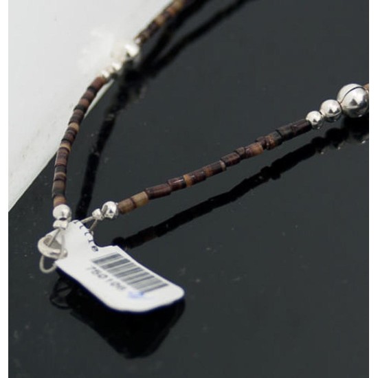 Certified Authentic 2 Strand Navajo .925 Sterling Silver Turquoise Jasper Native American Necklace 370875932983 Certified Authentic 2 Strand Navajo .925 Sterling Silver Turquoise Jasper Native American Necklace 370875932983