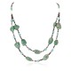 Certified Authentic 2 Strand Navajo .925 Sterling Silver Turquoise Native American Necklace 371068530011 Certified Authentic 2 Strand Navajo .925 Sterling Silver Turquoise Native American Necklace 371068530011