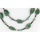 Certified Authentic 2 Strand Navajo .925 Sterling Silver Turquoise Native American Necklace 371068530011 Certified Authentic 2 Strand Navajo .925 Sterling Silver Turquoise Native American Necklace 371068530011