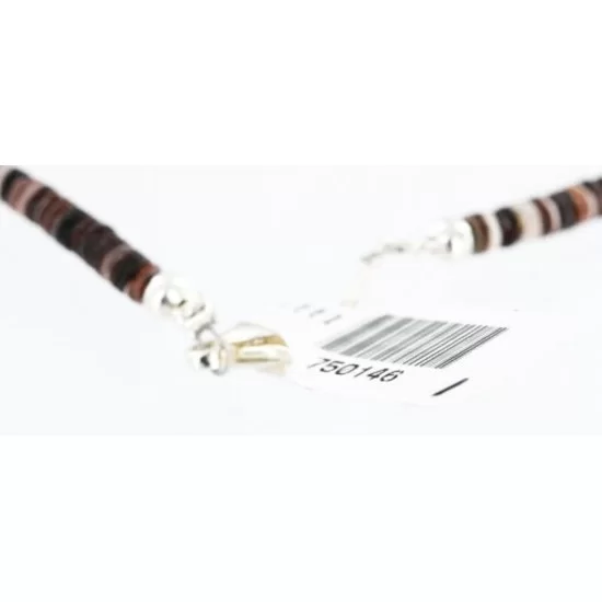 Certified Authentic 2 Strand Navajo .925 Sterling Silver Turquoise Native American Necklace 371068530011 Certified Authentic 2 Strand Navajo .925 Sterling Silver Turquoise Native American Necklace 371068530011