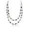 Certified Authentic 2 Strand Navajo .925 Sterling Silver Turquoise Native American Necklace 390754340347