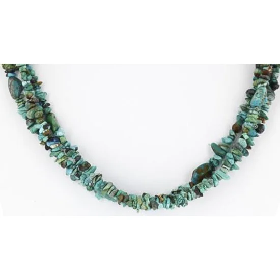 Certified Authentic 3 Strand Navajo .925 Sterling Silver 12kt Gold Filled Turquoise Native American Necklace 371054109786 Certified Authentic 3 Strand Navajo .925 Sterling Silver 12kt Gold Filled Turquoise Native American Necklace 371054109786