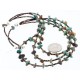Certified Authentic 3 Strand Navajo .925 Sterling Silver and Turquoise Native American Necklace 390773835298 Certified Authentic 3 Strand Navajo .925 Sterling Silver and Turquoise Native American Necklace 390773835298