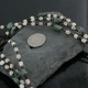 Certified Authentic 3 Strand Navajo .925 Sterling Silver and WHITE Turquoise Native American Necklace 370929959327
