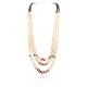 3 Strand Navajo .925 Sterling Silver Graduated Heishi and Coral Native American Necklace 390781366842 3 Strand Navajo .925 Sterling Silver Graduated Heishi and Coral Native American Necklace 390781366842