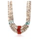 Certified Authentic 3 Strand Navajo .925 Sterling Silver Graduated Heishi and TURQUOISE Native American Necklace 390772850306 Certified Authentic 3 Strand Navajo .925 Sterling Silver Graduated Heishi and TURQUOISE Native American Necklace 390772850306