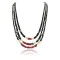Certified Authentic 3 Strand Navajo .925 Sterling Silver Graduated Heishi Turquoise and CORAL Native American Necklace 371057307094