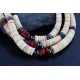 Certified Authentic 3 Strand Navajo .925 Sterling Silver Graduated Melon Shell and Hematite Native American Necklace 370983998993 Certified Authentic 3 Strand Navajo .925 Sterling Silver Graduated Melon Shell and Hematite Native American Necklace 370983998993