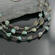 Certified Authentic 3 Strand Navajo .925 Sterling Silver Turquoise 17 Native American Necklace 370954532198
