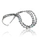 Certified Authentic 3 Strand Navajo .925 Sterling Silver Turquoise and Abalone Native American Necklace 24170-14 Certified Authentic 3 Strand Navajo .925 Sterling Silver Turquoise and Abalone Native American Necklace 24170-14