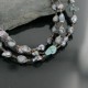 Certified Authentic 3 Strand Navajo .925 Sterling Silver Turquoise and Abalone Native American Necklace 24170-14 Certified Authentic 3 Strand Navajo .925 Sterling Silver Turquoise and Abalone Native American Necklace 24170-14
