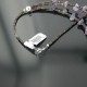 3 Strand Navajo .925 Sterling Silver Turquoise and Amethyst Necklace 15585-7