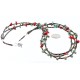 Certified Authentic 3 Strand Navajo .925 Sterling Silver Turquoise and Coral Native American Necklace 371002270545 Certified Authentic 3 Strand Navajo .925 Sterling Silver Turquoise and Coral Native American Necklace 371002270545