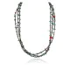 Certified Authentic 3 Strand Navajo .925 Sterling Silver Turquoise and Coral Native American Necklace 371054867735 Certified Authentic 3 Strand Navajo .925 Sterling Silver Turquoise and Coral Native American Necklace 371054867735