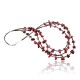 Certified Authentic 3 Strand Navajo .925 Sterling Silver Turquoise and Coral Native American Necklace 371322600344