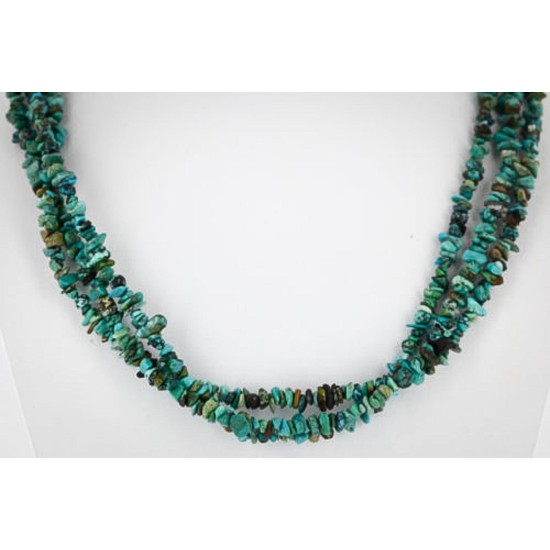 Certified Authentic 3 Strand Navajo .925 Sterling Silver Turquoise and Coral Native American Necklace 390829916476 Certified Authentic 3 Strand Navajo .925 Sterling Silver Turquoise and Coral Native American Necklace 390829916476