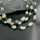 Certified Authentic 3 Strand Navajo .925 Sterling Silver Turquoise and Gaspeite Native American Necklace 370957166234