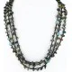 Certified Authentic 3 Strand Navajo .925 Sterling Silver Turquoise and GREEN AGATE Native American Necklace 15856-101 Certified Authentic 3 Strand Navajo .925 Sterling Silver Turquoise and GREEN AGATE Native American Necklace 15856-101