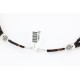 Certified Authentic 3 Strand Navajo .925 Sterling Silver Turquoise and GREEN AGATE Native American Necklace 15856-101 Certified Authentic 3 Strand Navajo .925 Sterling Silver Turquoise and GREEN AGATE Native American Necklace 15856-101
