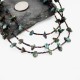 Certified Authentic 3 Strand Navajo .925 Sterling Silver Turquoise and Heishi Native American Necklace 15621-11 Certified Authentic 3 Strand Navajo .925 Sterling Silver Turquoise and Heishi Native American Necklace 15621-11