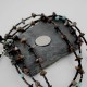 Certified Authentic 3 Strand Navajo .925 Sterling Silver Turquoise and Jasper Native American Necklace 15297-11 Certified Authentic 3 Strand Navajo .925 Sterling Silver Turquoise and Jasper Native American Necklace 15297-11
