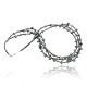 Certified Authentic 3 Strand Navajo .925 Sterling Silver Turquoise and Lapis Native American Necklace 15297-10 Certified Authentic 3 Strand Navajo .925 Sterling Silver Turquoise and Lapis Native American Necklace 15297-10