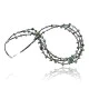 Certified Authentic 3 Strand Navajo .925 Sterling Silver Turquoise and Lapis Native American Necklace 15297-10 Certified Authentic 3 Strand Navajo .925 Sterling Silver Turquoise and Lapis Native American Necklace 15297-10