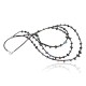 Certified Authentic 3 Strand Navajo .925 Sterling Silver Turquoise and Lapis Native American Necklace 1530-36 Certified Authentic 3 Strand Navajo .925 Sterling Silver Turquoise and Lapis Native American Necklace 1530-36