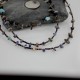 Certified Authentic 3 Strand Navajo .925 Sterling Silver Turquoise and Lapis Native American Necklace 1530-36 Certified Authentic 3 Strand Navajo .925 Sterling Silver Turquoise and Lapis Native American Necklace 1530-36