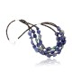 Certified Authentic 3 Strand Navajo .925 Sterling Silver Turquoise and Lapis Native American Necklace 371056610349 Certified Authentic 3 Strand Navajo .925 Sterling Silver Turquoise and Lapis Native American Necklace 371056610349