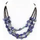Certified Authentic 3 Strand Navajo .925 Sterling Silver Turquoise and Lapis Native American Necklace 371056610349 Certified Authentic 3 Strand Navajo .925 Sterling Silver Turquoise and Lapis Native American Necklace 371056610349
