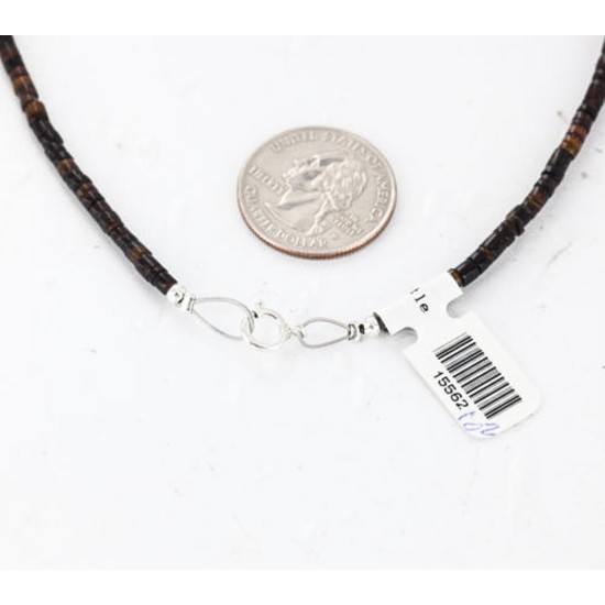 Certified Authentic 3 Strand Navajo .925 Sterling Silver Turquoise and Lapis Native American Necklace 371056610349 Certified Authentic 3 Strand Navajo .925 Sterling Silver Turquoise and Lapis Native American Necklace 371056610349