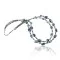 Certified Authentic 2 Strand Navajo .925 Sterling Silver Turquoise and Lapis Native American Necklace 390714194377