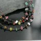 Certified Authentic 3 Strand Navajo .925 Sterling Silver Turquoise and Multicolor Stones Native American Necklace 370994962469 Certified Authentic 3 Strand Navajo .925 Sterling Silver Turquoise and Multicolor Stones Native American Necklace 370994962469