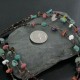 Certified Authentic 3 Strand Navajo .925 Sterling Silver Turquoise and Multicolor Stones Native American Necklace 370994962469 Certified Authentic 3 Strand Navajo .925 Sterling Silver Turquoise and Multicolor Stones Native American Necklace 370994962469